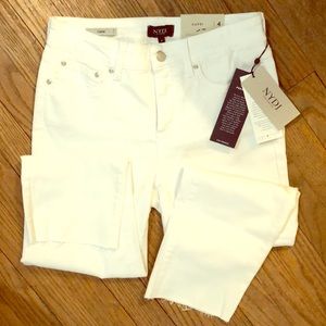 NYDJ Capri White Denim